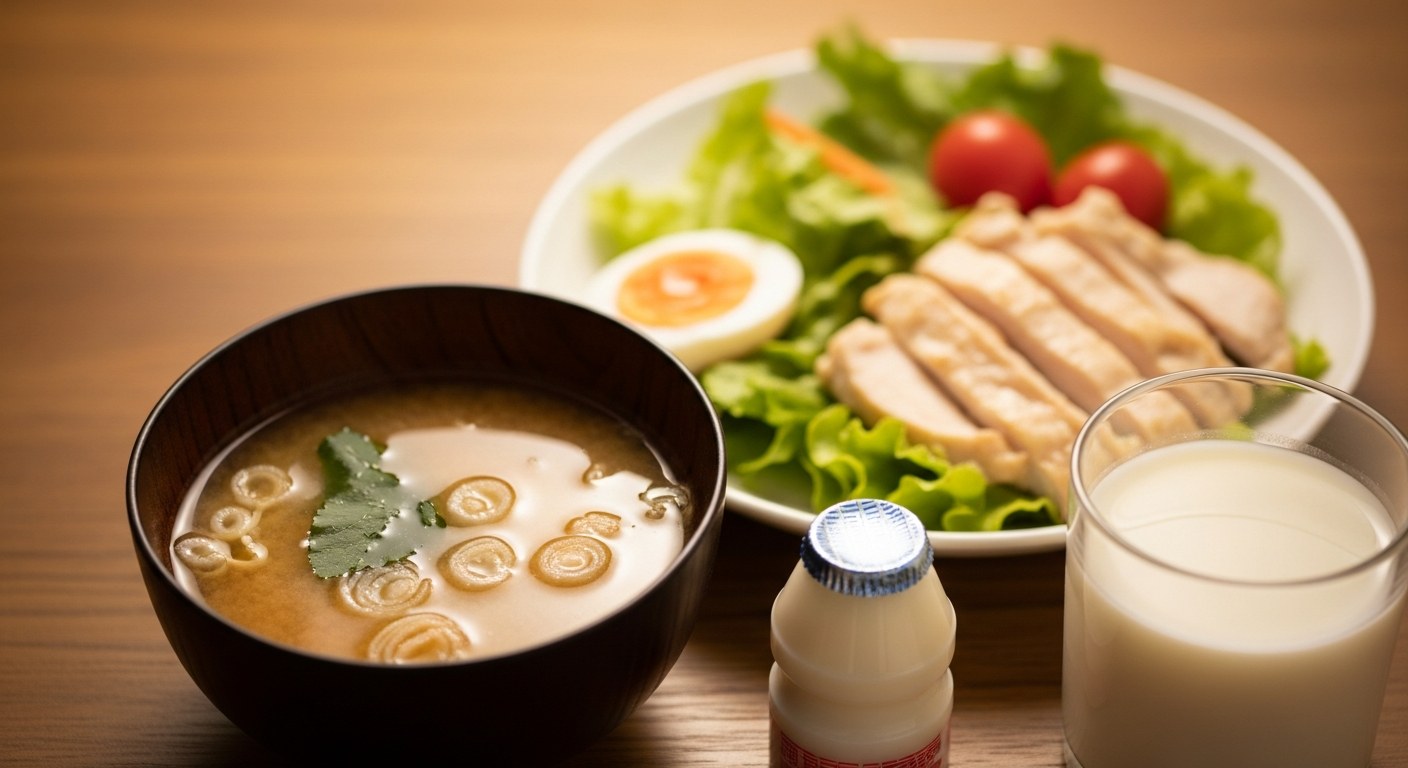 コンビニで揃う夜食向きの高タンパク・低GI食品